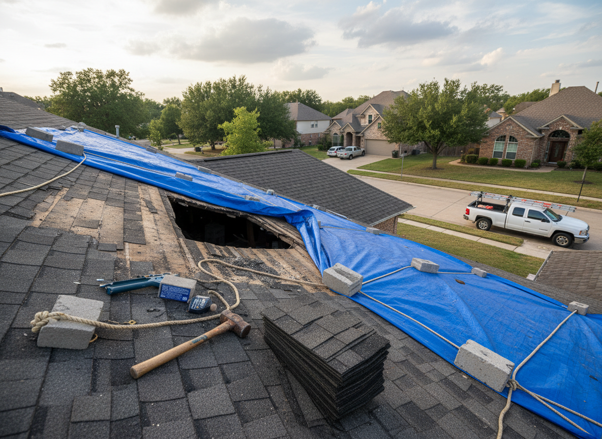 Roof Repair in Meadows Place, TX 77477
