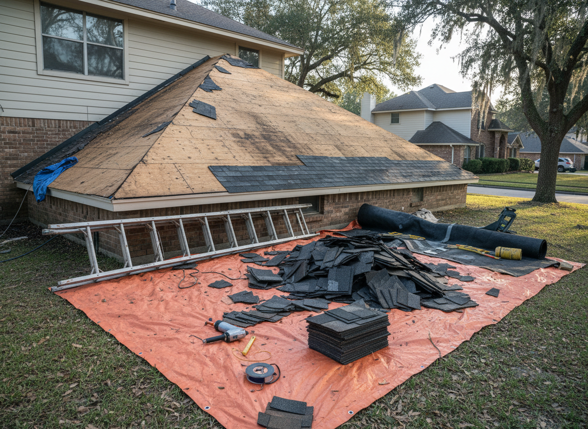 Roof Repair in El Campo, TX 77437